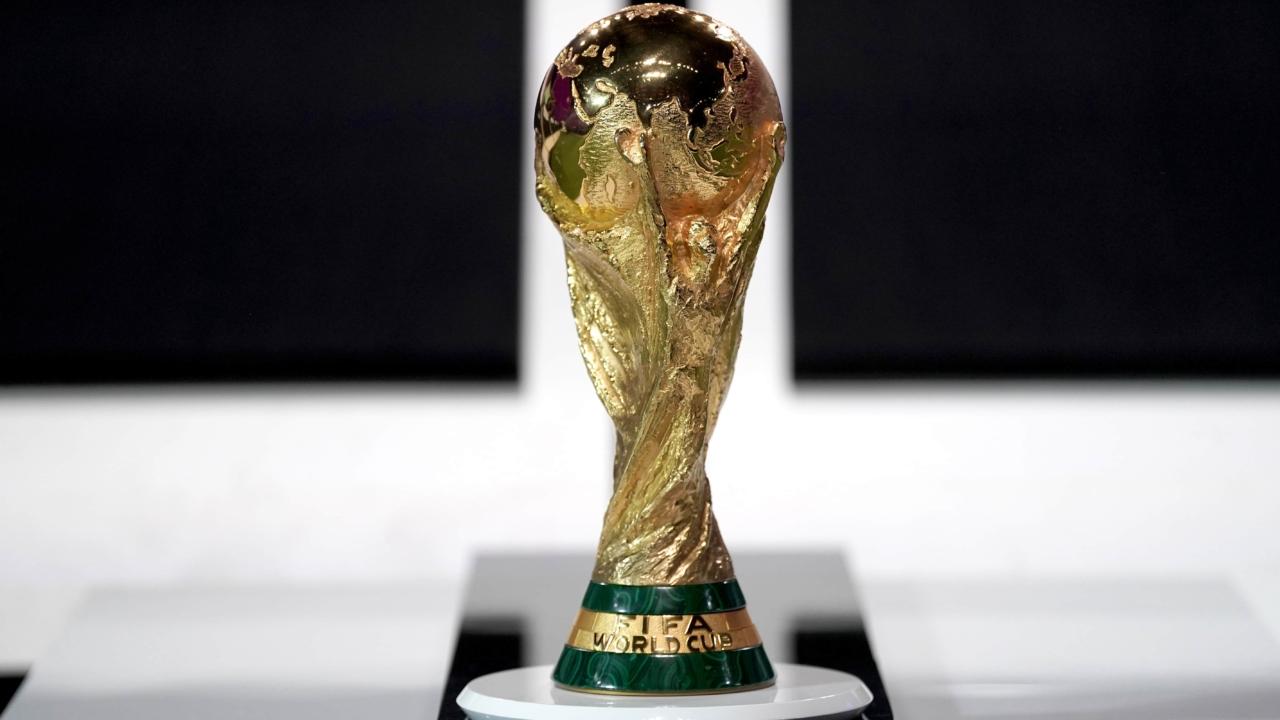 WM 2022 Pokal Weltmeisterschaft Trophäe Trophy