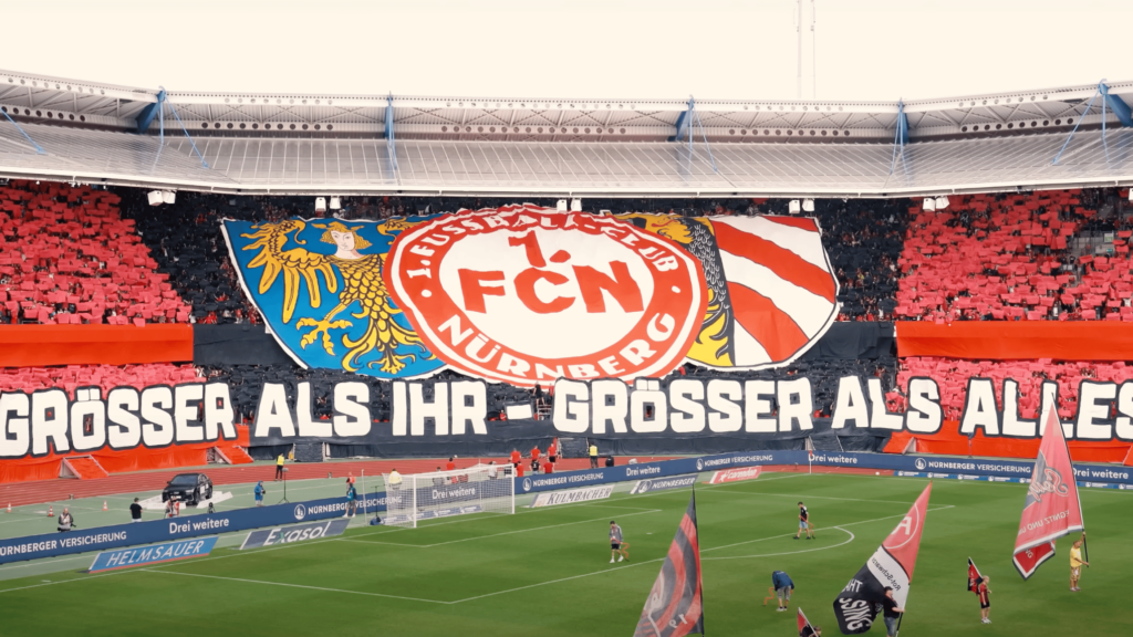 1. FC Nürnberg Choreo FCN