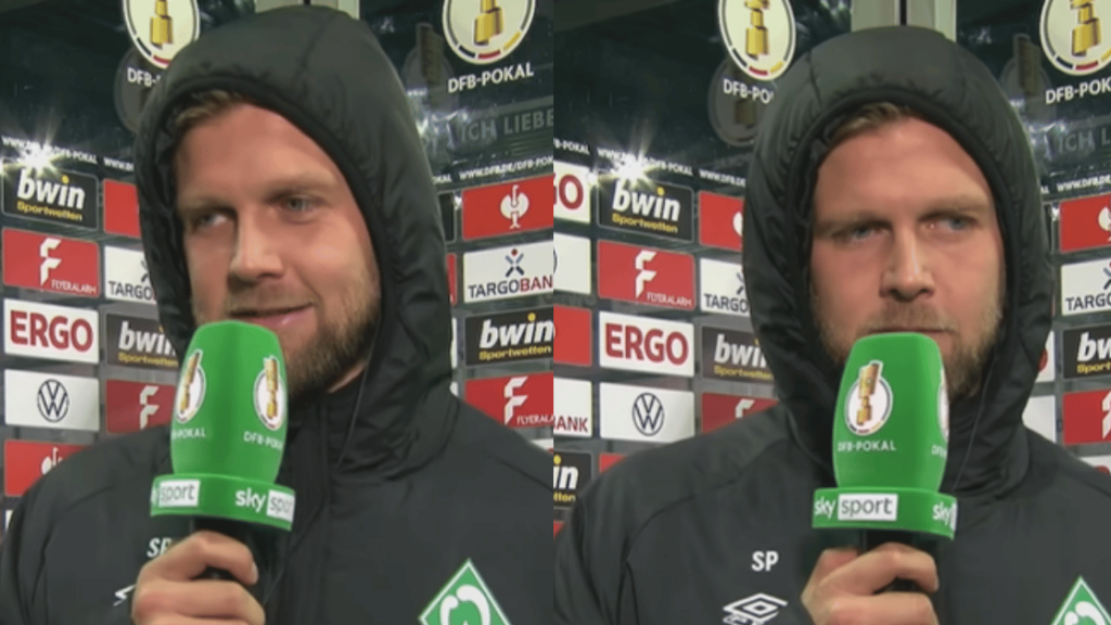 Niklas Füllkrug im Interview nach dem Spiel in Paderborn.