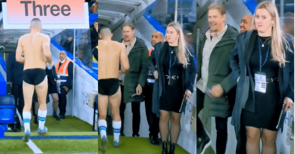 Mateo Kovacic warf nach dem Spiel gegen Manchester United sein komplettes Outfit in die Kurve
