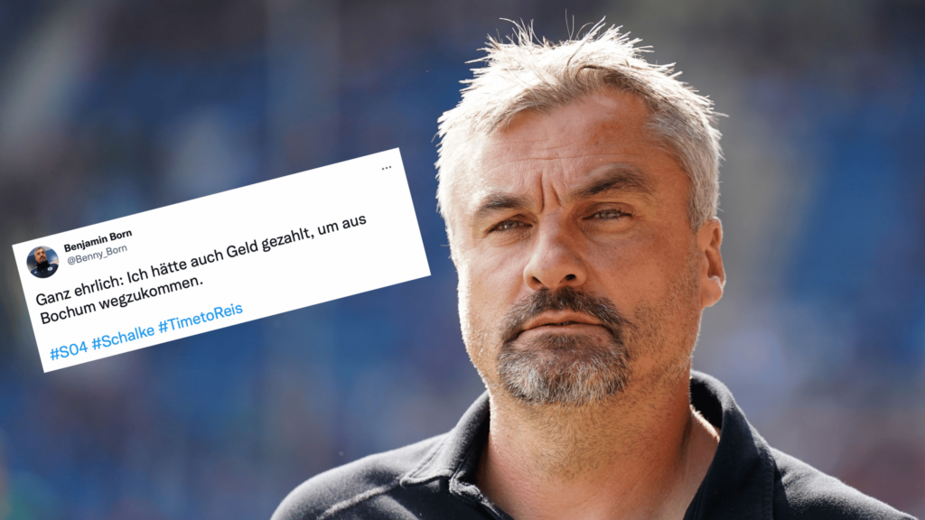 Thomas Reis wird neuer Trainer von Schalke 04 und Twitter hat darauf reagiert.