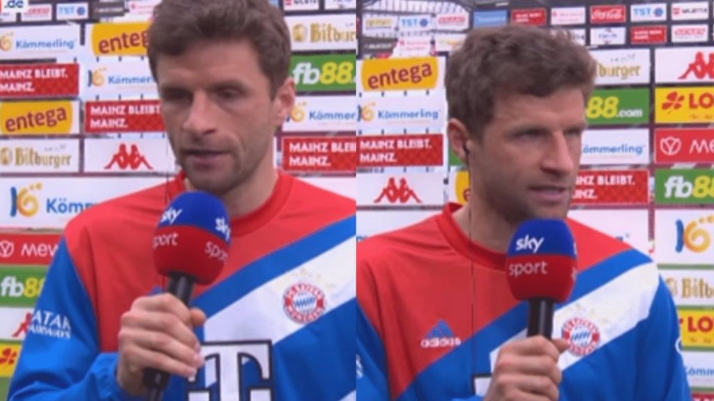 Thomas Müller Interview Sky