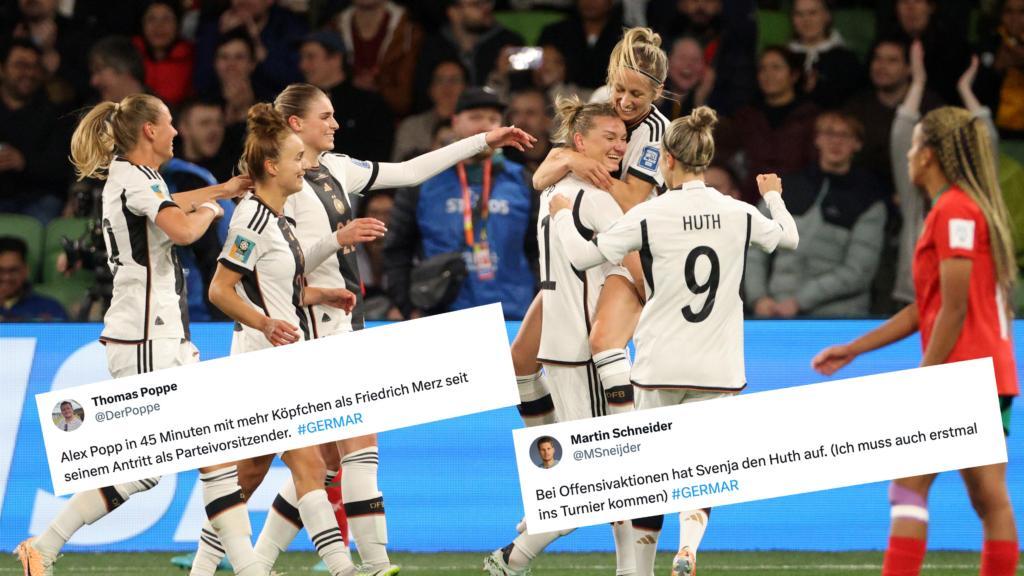 Frauen WM 2023 Reaktion Reaction Action
