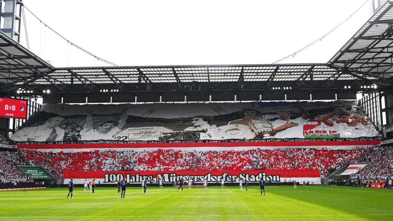 1. FC Köln Choreo Müngersdorfer Stadion