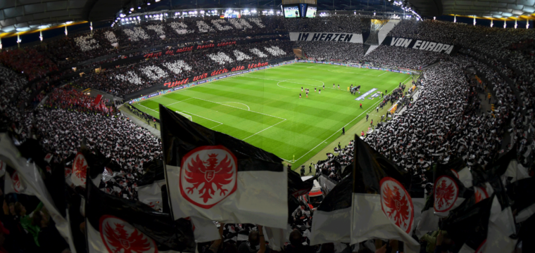 Das Stadion von Eintracht Frankfurt