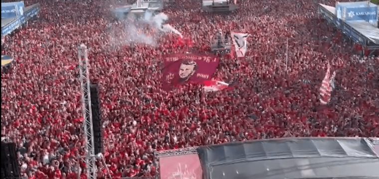 Kaiserslautern Fans Feier