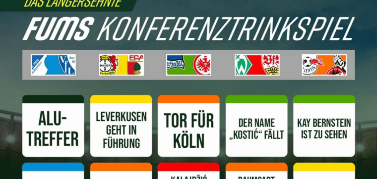 Trinkspiel Konferenz Bundesliga