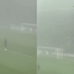 Aufgrund von dichtem Nebel wurde die Partie zwischen dem 1. FC Slovacko und dem 1. FC Köln nach nur sieben gespielten Minuten abgebrochen.