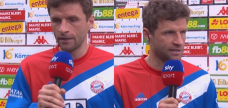 Thomas Müller Interview Sky